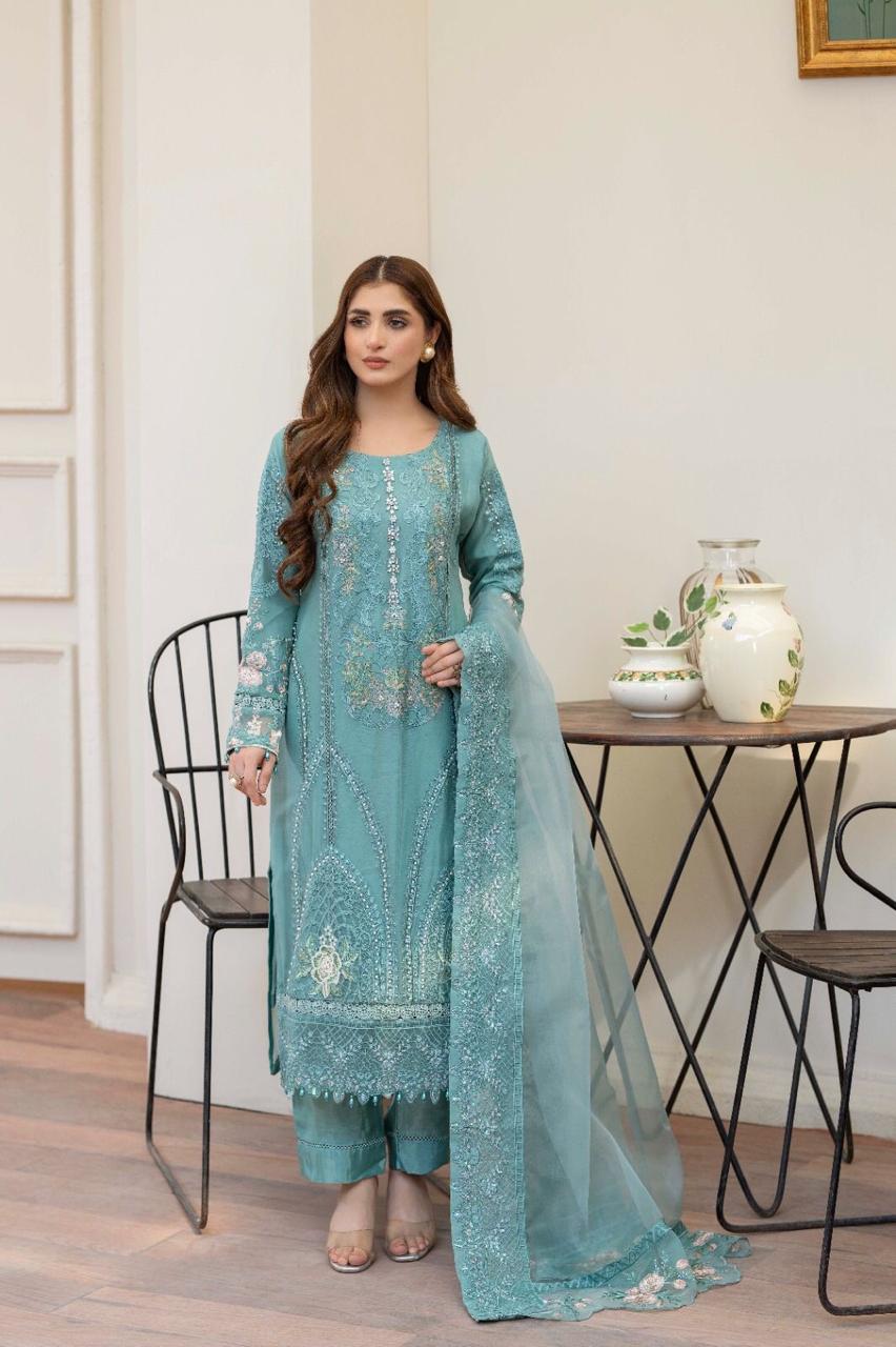 Light Blue Long Shirt – Chiffon