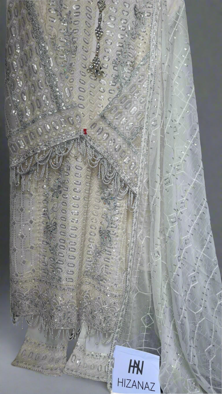 Royal White Eid Suit