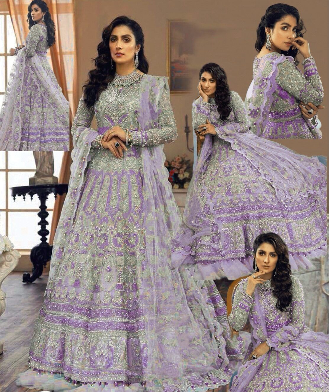 Lilac Maxi wear Dress