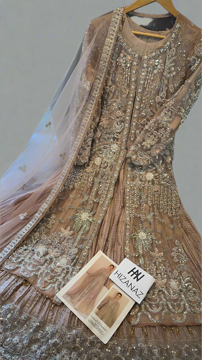 Beige/Skin Partywear Dress