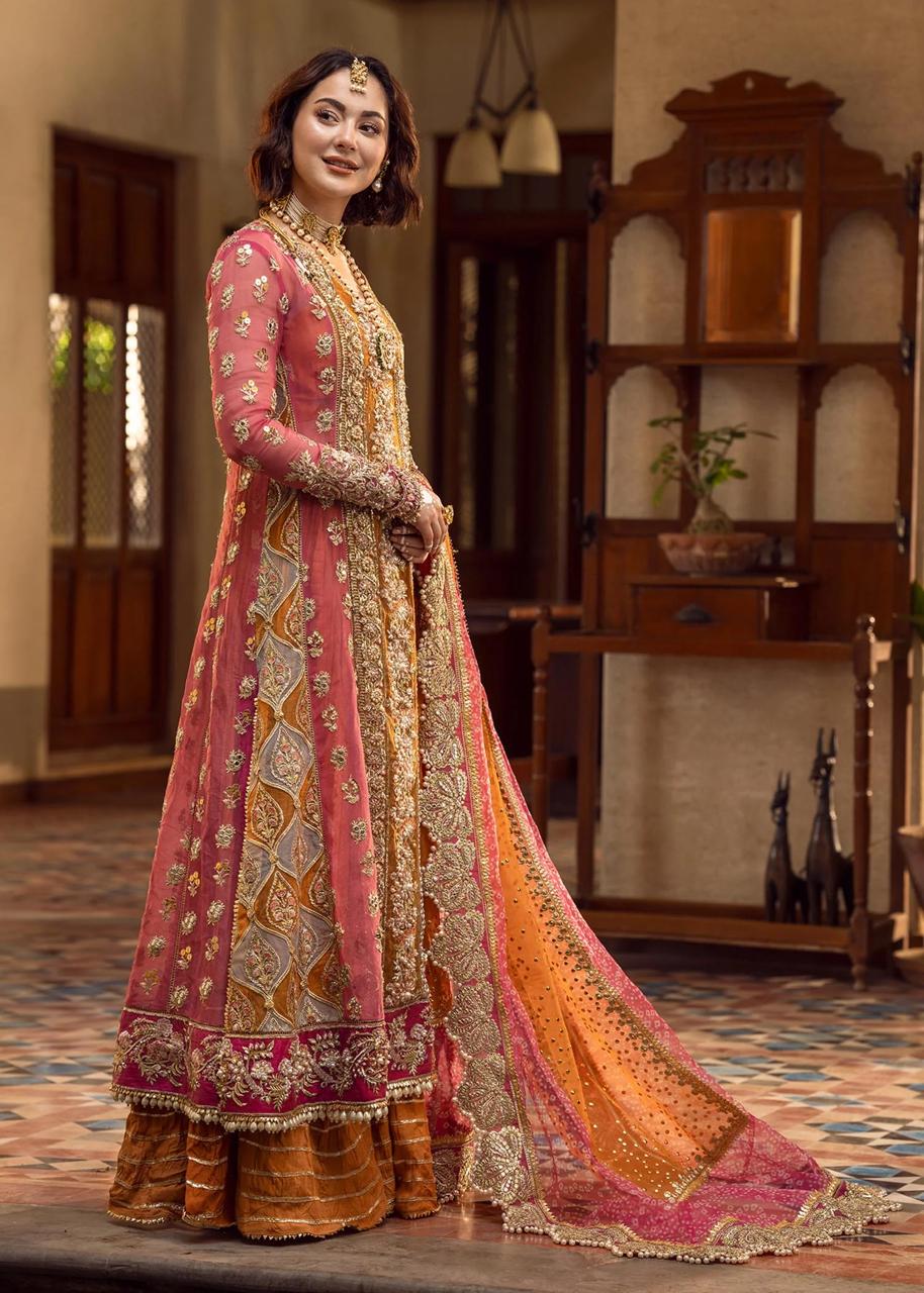 Mehndi A line Dress