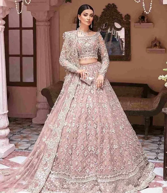 Nude Pink Heavy wear Dress