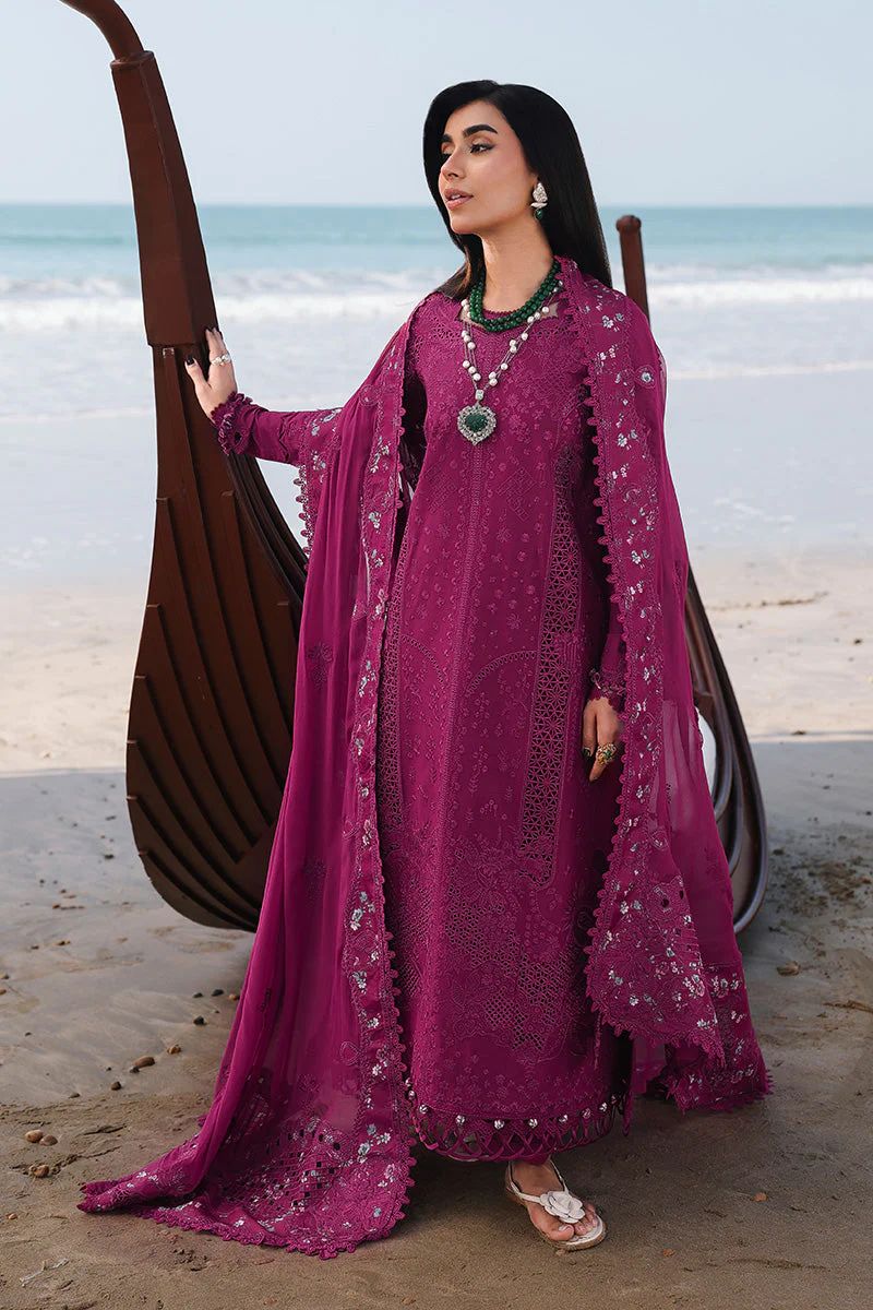 Radiant Hot Pink Long Kameez (Inspired by Qalamkar)