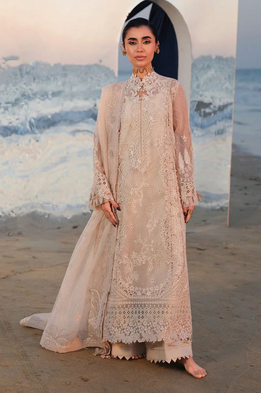 Light Gold Long Kameez (Inspired by Qalamkar)