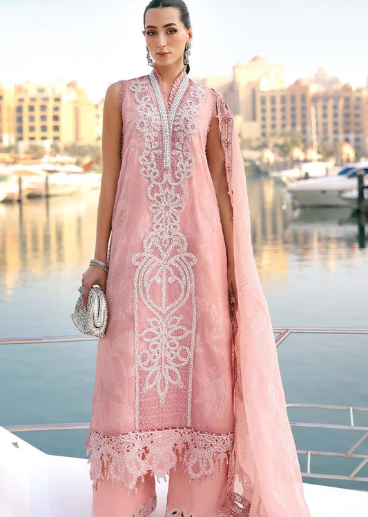 Petal Blush Long Kameez (Inspired by Maria B.)
