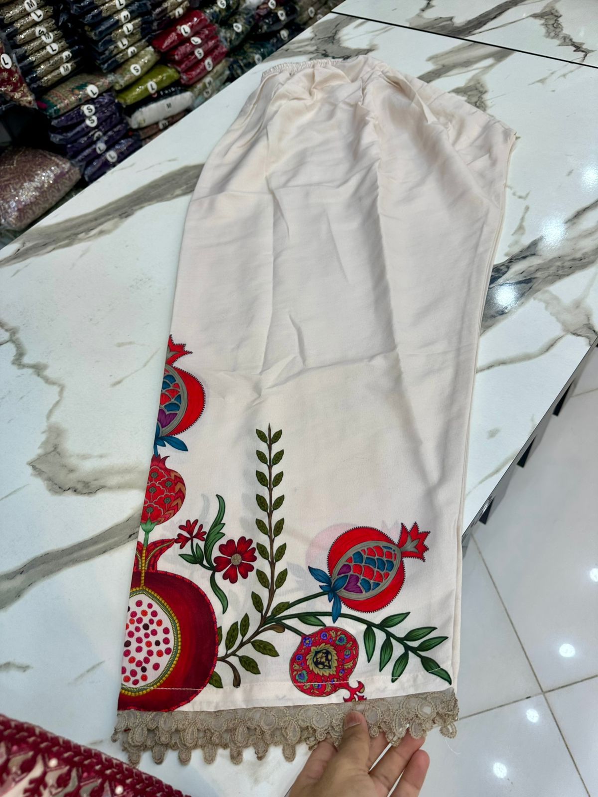 Crimson Pomegranate Long Kameez (Inspired by Maria B.)