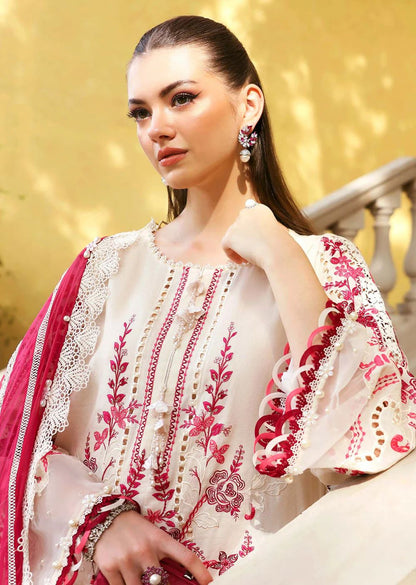 Blush & Berry Filigree Long Kameez (Inspired by Maria B.)
